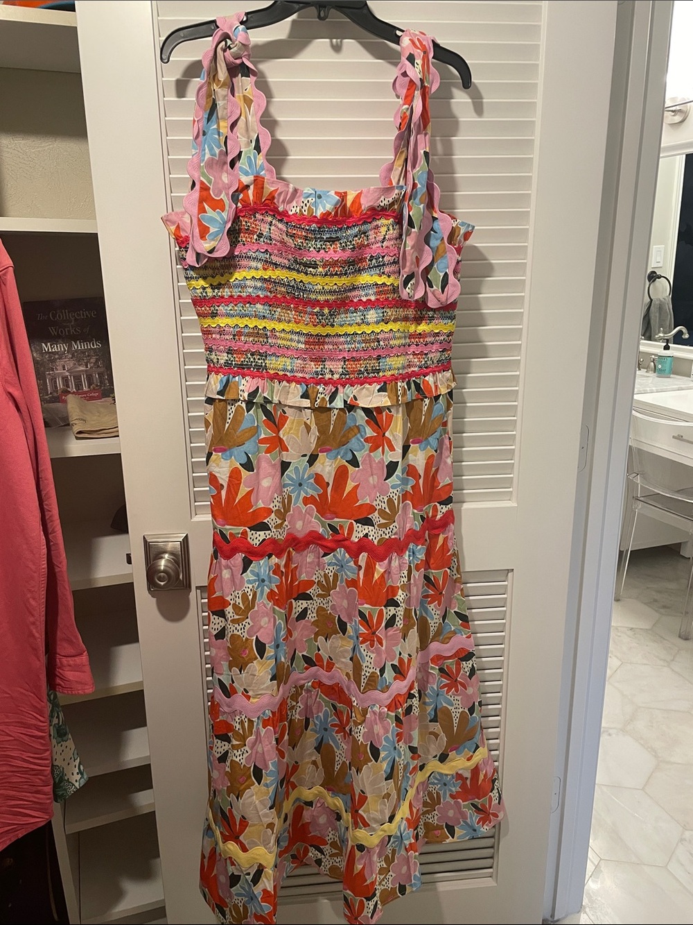 CeliaB Multicolor Floral Maxi Dress - Pink, Orange, Blue, Yellow